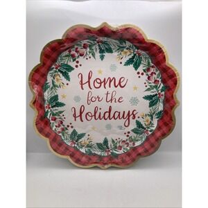 The Pioneer Woman Christmas Paper Dinner Plates Set Of 8 New Sealed
